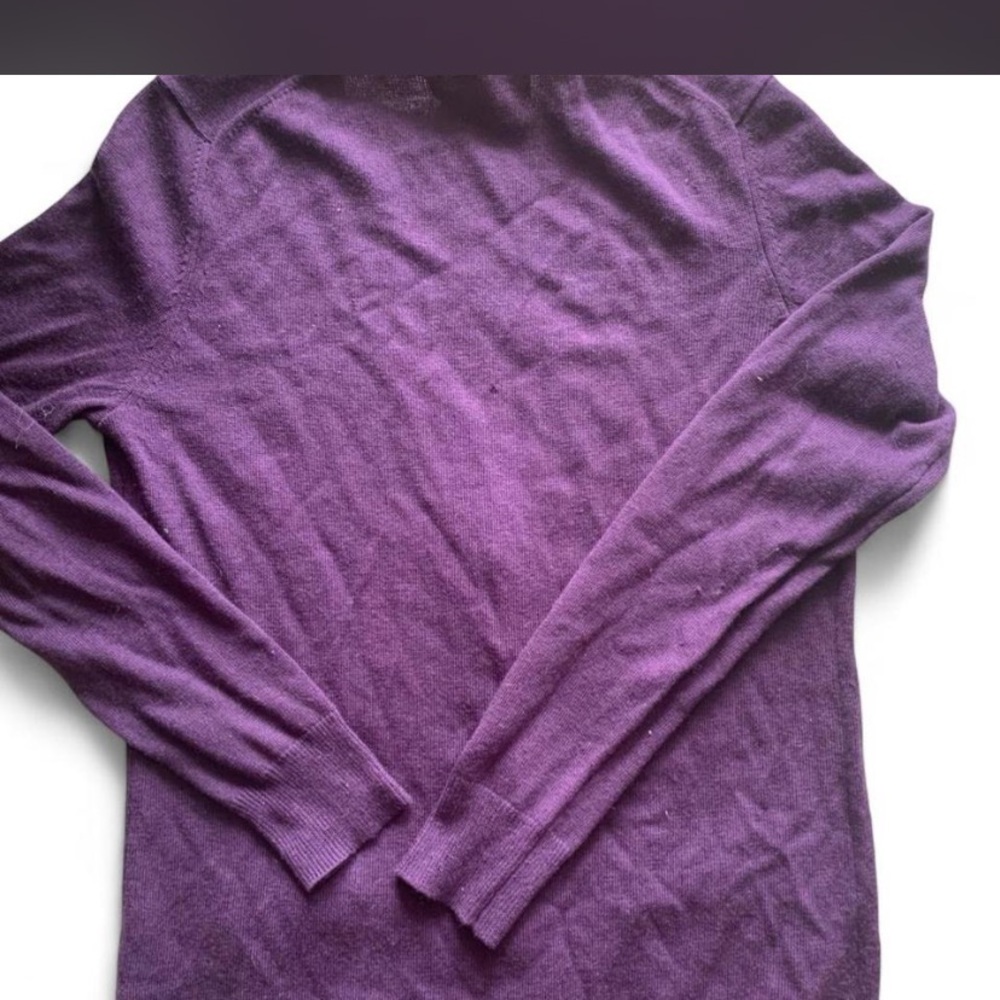 Banana Republic Deep Purple Women's Cardigan Sz small - Picture 5 of 6